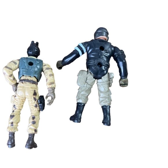 Lot of 9 Military Soldiers 4” Combat Action Figures Chap Mei Wuh Tung Unbranded - Picture 11 of 15